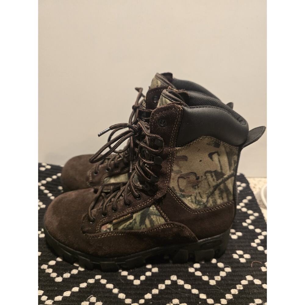 Texas Steer Mens 6.5W Hunting/ Hiking Waterproof Insulated Boots Gently Used euc